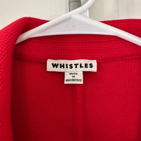 Whistles red knit blazer - Picture 2 of 5